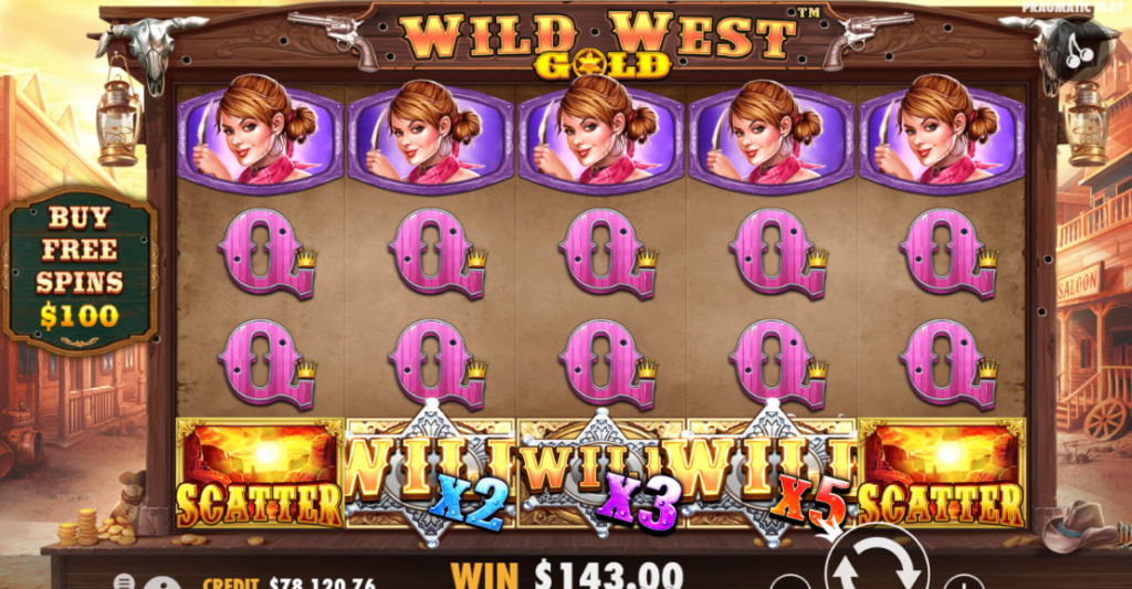 slot Wild West Gold